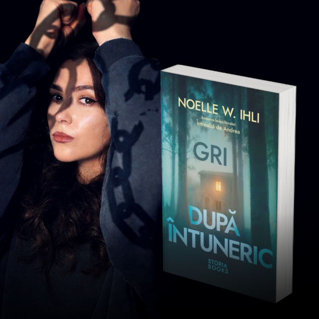 Coperta romanului Gri dupa intuneric de Noelle W. Ihli